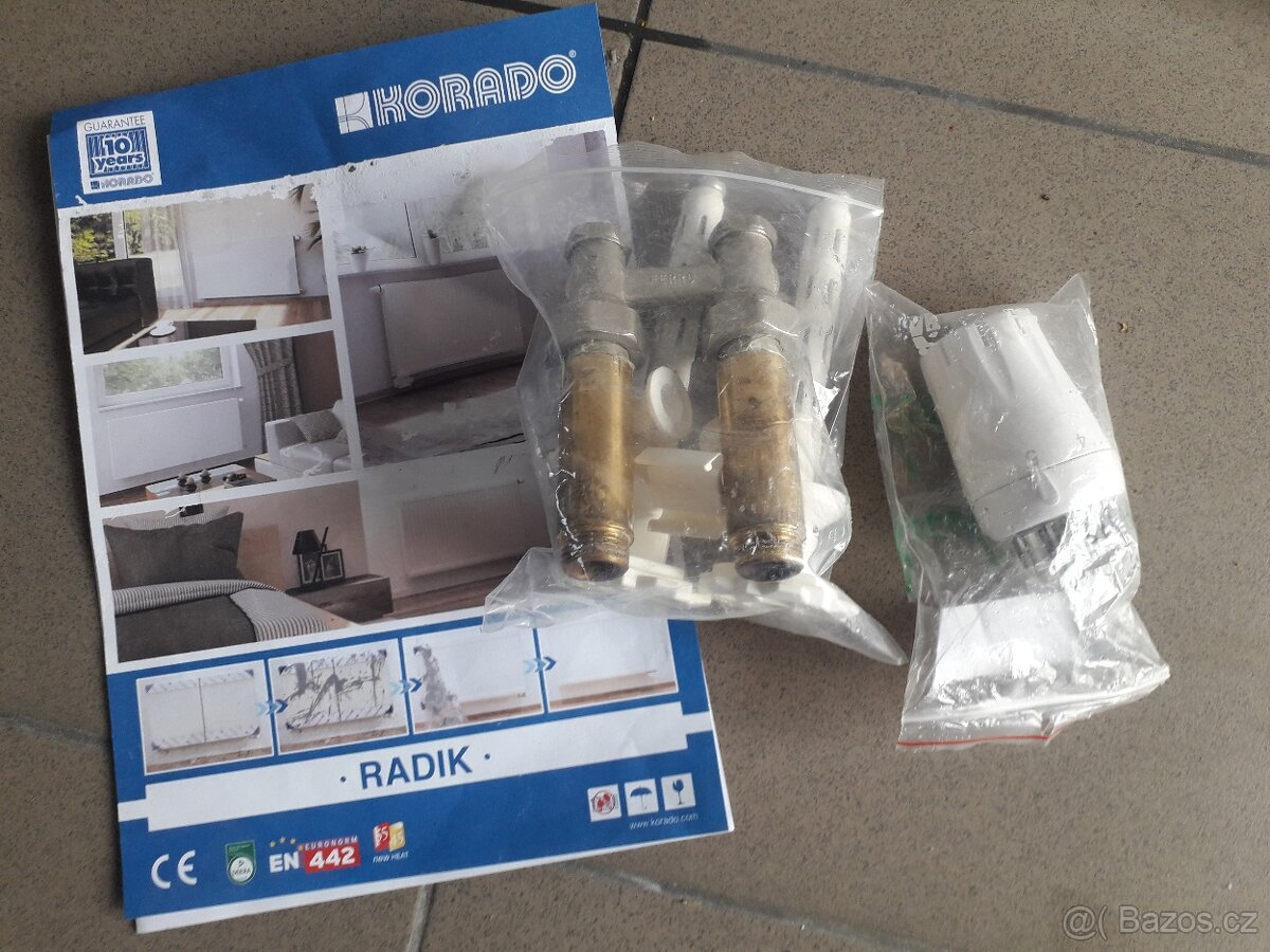 Radiátor Korado 33/900, žebřýk koupelmový 720/120 - 7