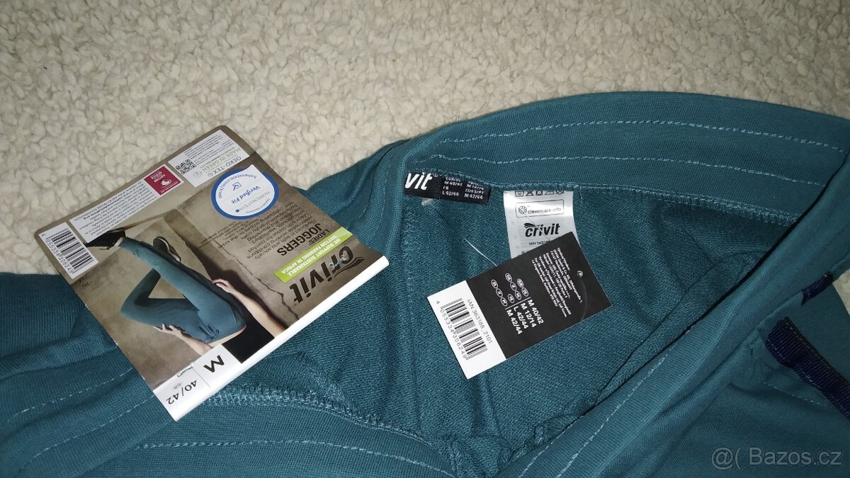 Dámské tepláky Crivit vel. M 40/42 zelené - 7