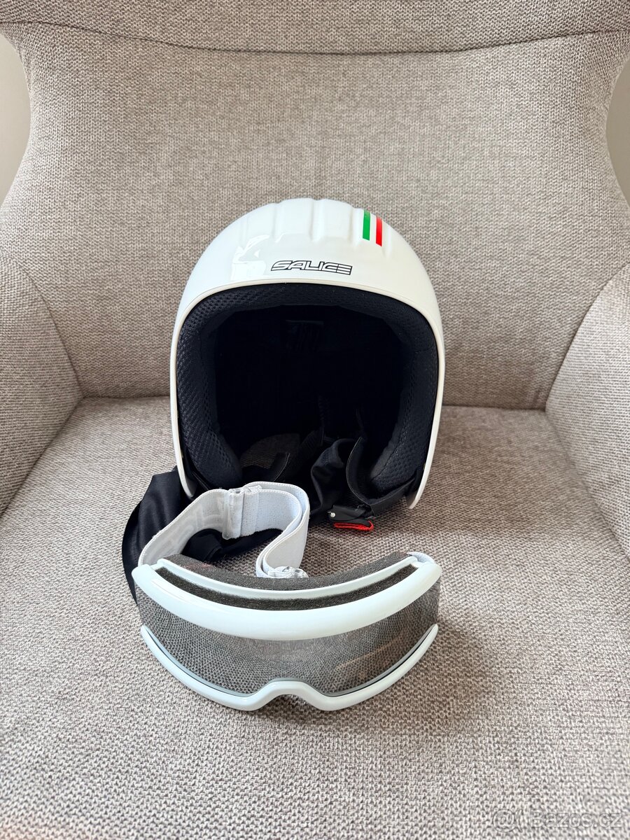 Dámská lyžařská helma Salice + brýle - 7