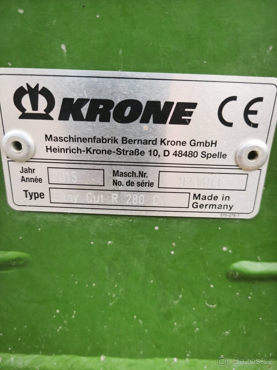 Sekací lišta Krone - 7