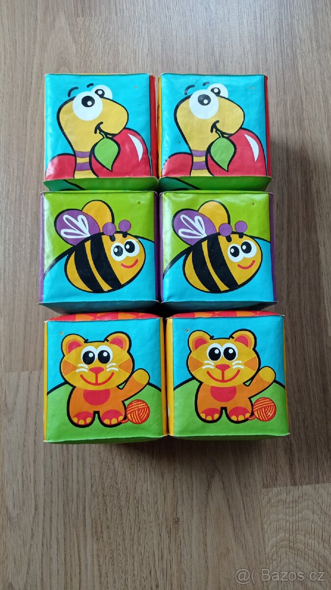 Pěnové kostky + kostka se šterchátkem - 7