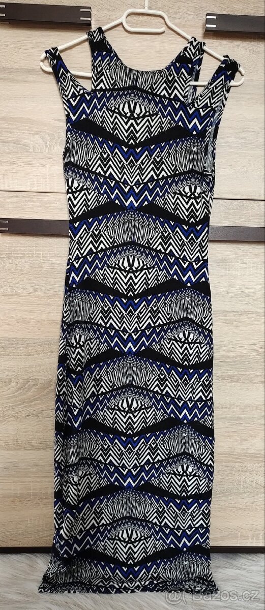 Dlouhé šaty L - spíše S/M - 7