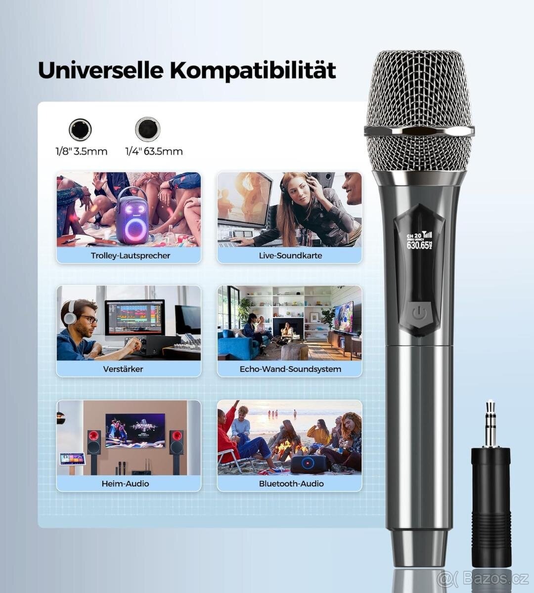 Bezdrátové mikrofony MAILANGSHI - 7