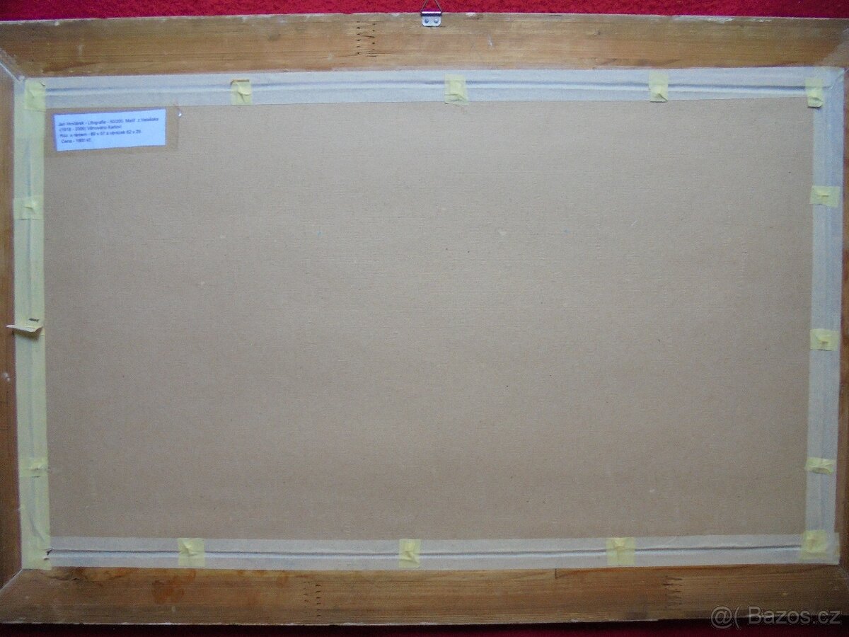 Jan Hrnčárek - Litografie - č.- 50/200 - 7