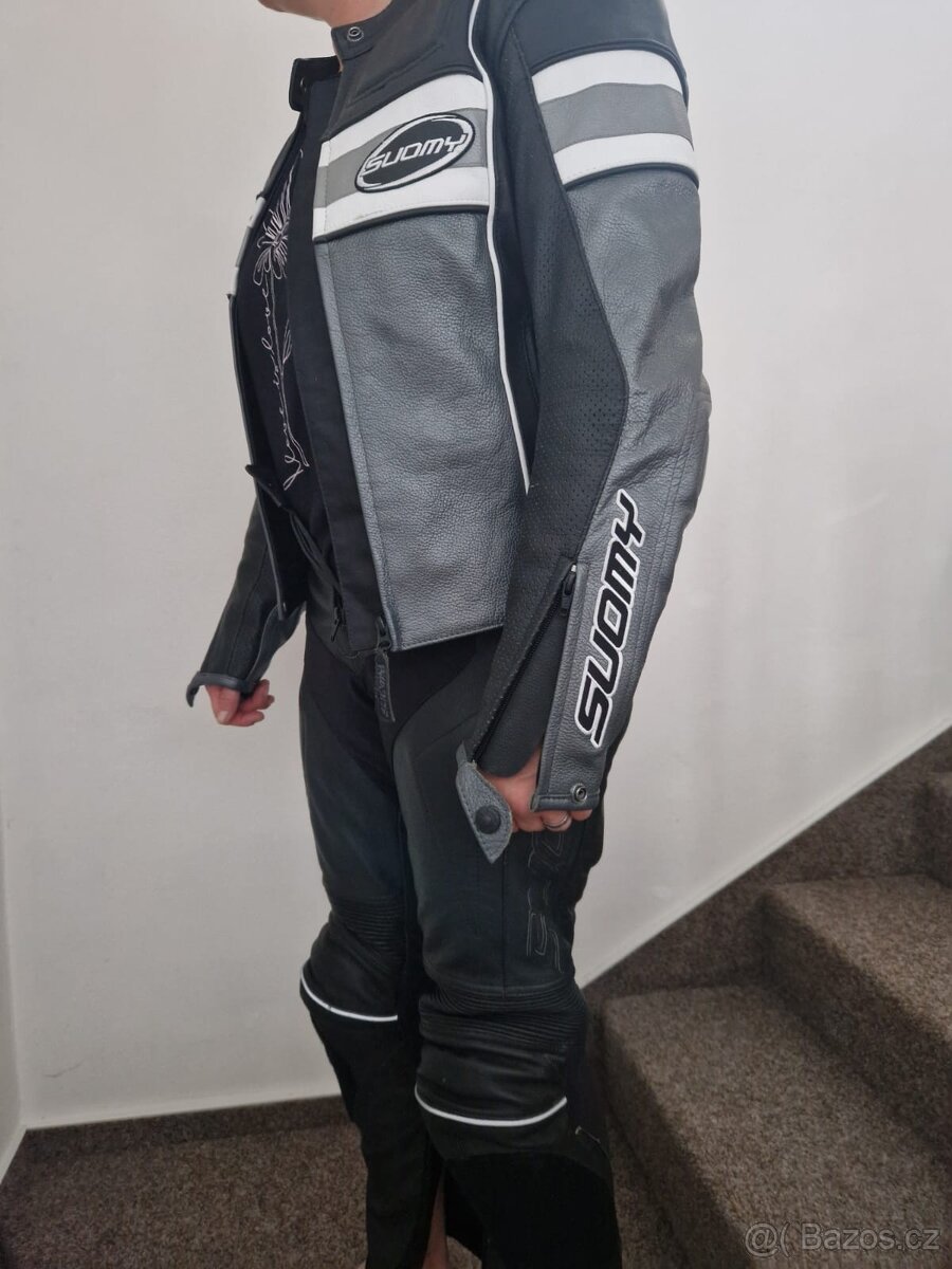 Moto bunda a kalhoty - nove - 7