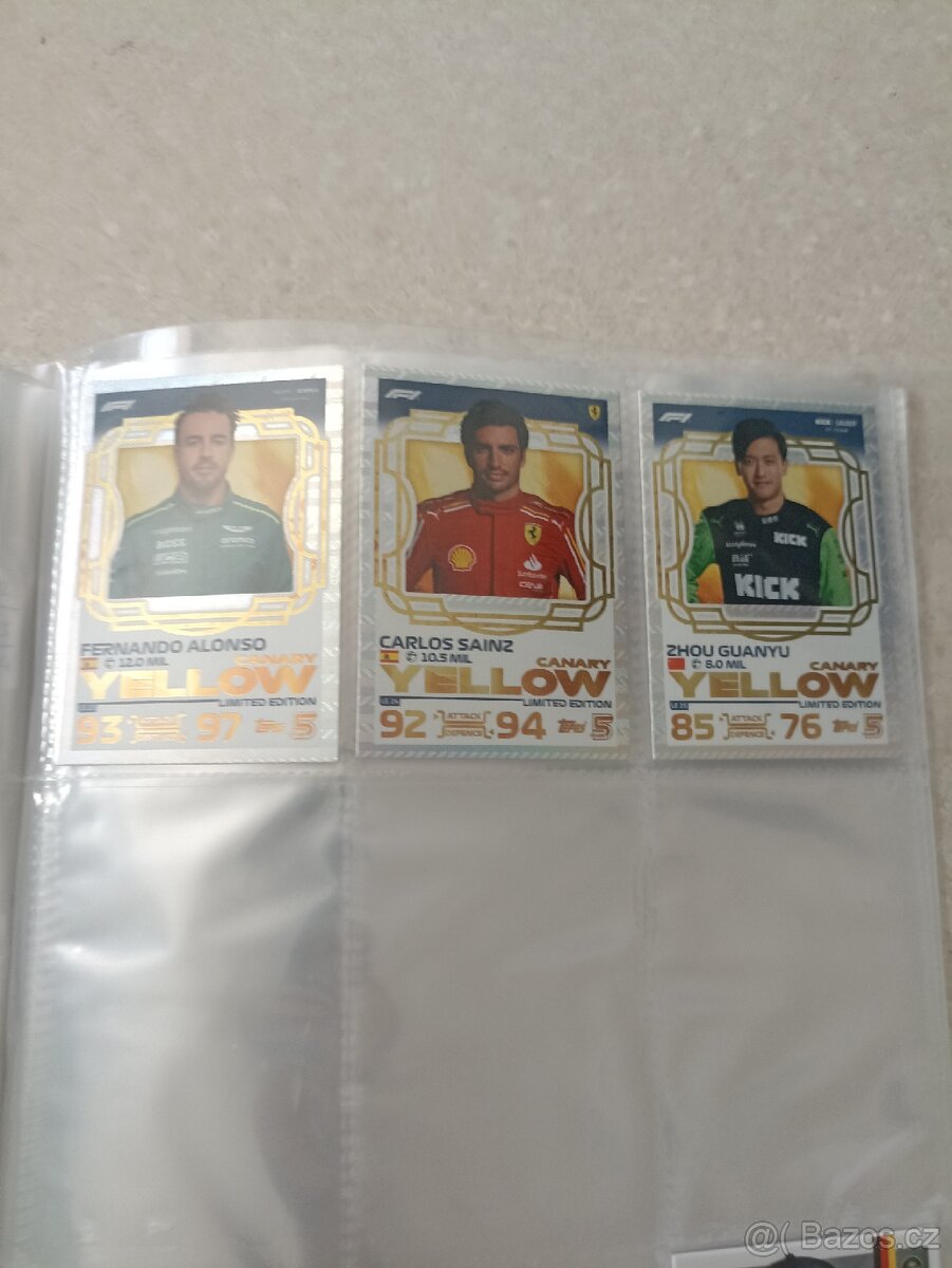 Kartičky F1 různé ročníky. - 7