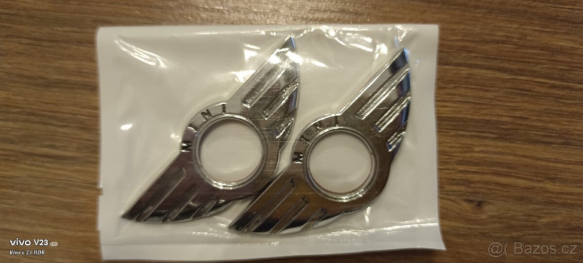 Mini Cooper - STŘEDOVÉ POKLIČKY - LED LOGO - LOGO - 7