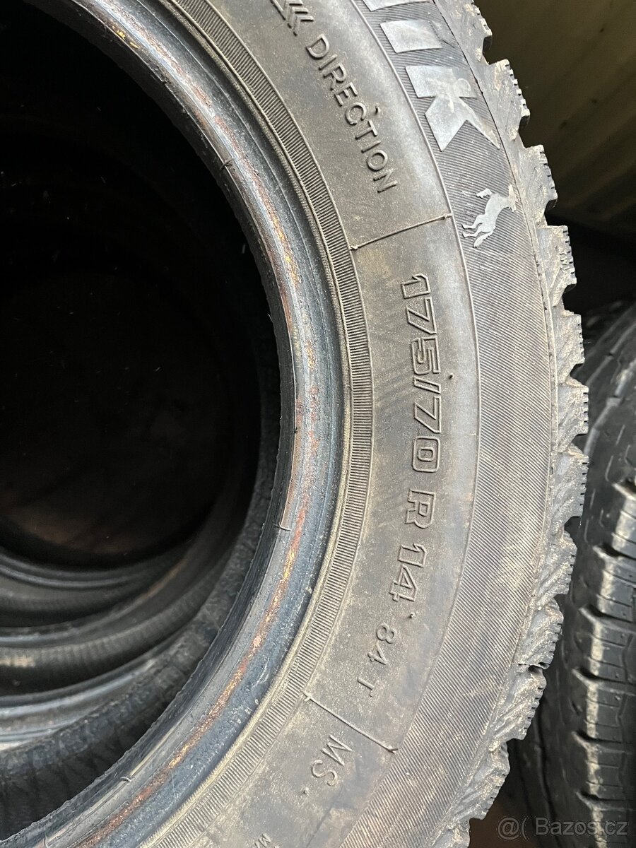 4x Pneu Vraník zimní 175/70R14 - 7