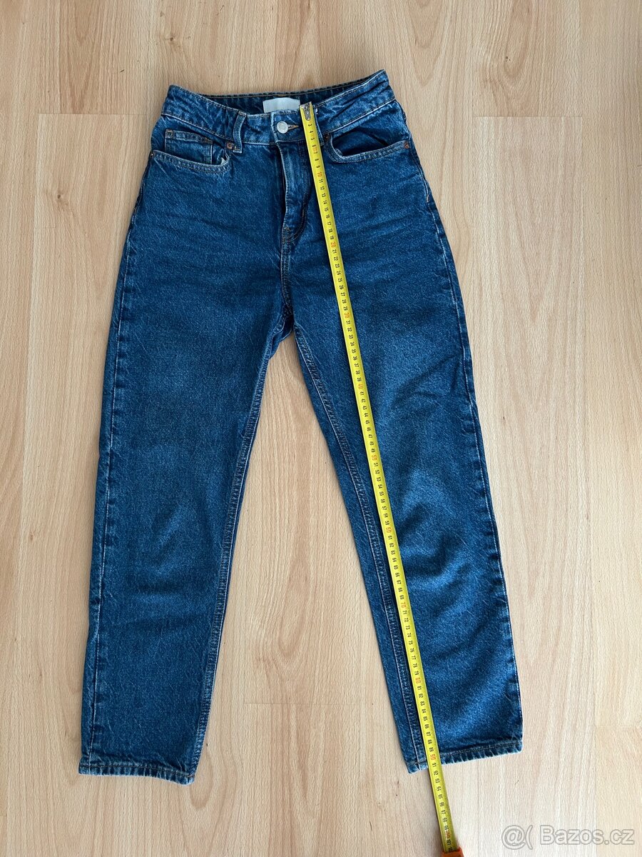 Dívčí jeans / rifle H&M vel. XS - 7