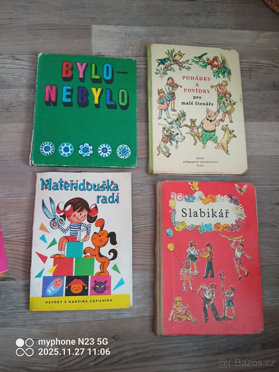 Retro dětské knihy leporela casopisy - 7