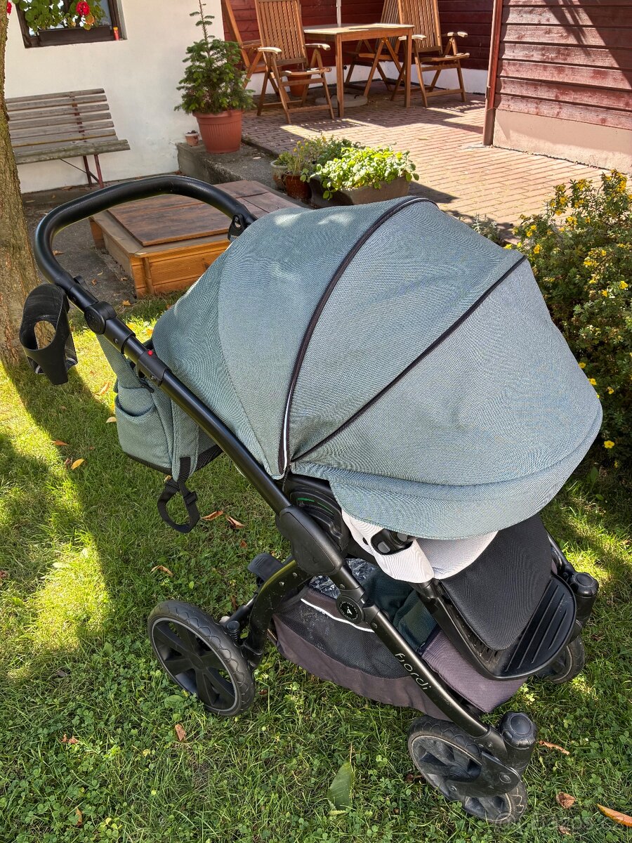Kočárek Noordi Fjordi fern 2v1 TOP stav - 7