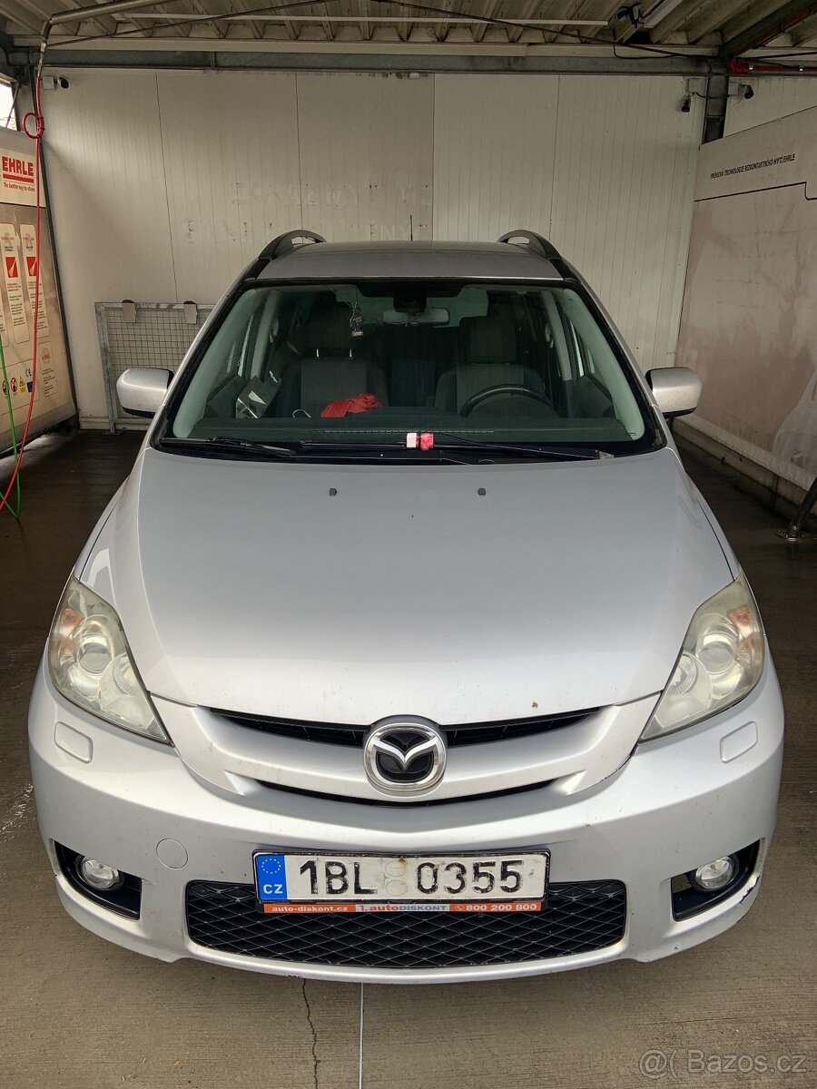 Mazda 5 2.0 diesel. Rok 2007. 105kW, 6kvalt. Klima - 7