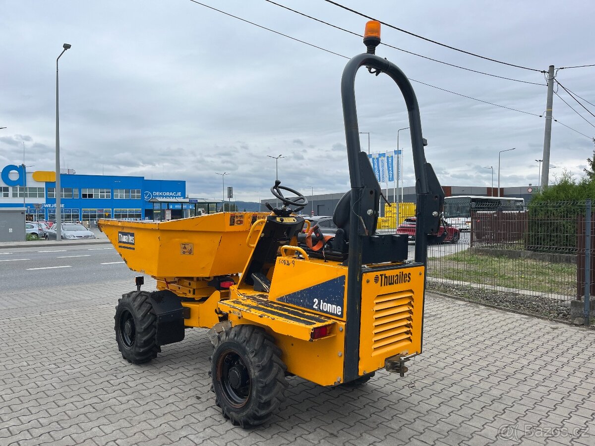 Dumper dempr sklápěč Thwaites Mach 471 2 tuny, hydrostatický - 7