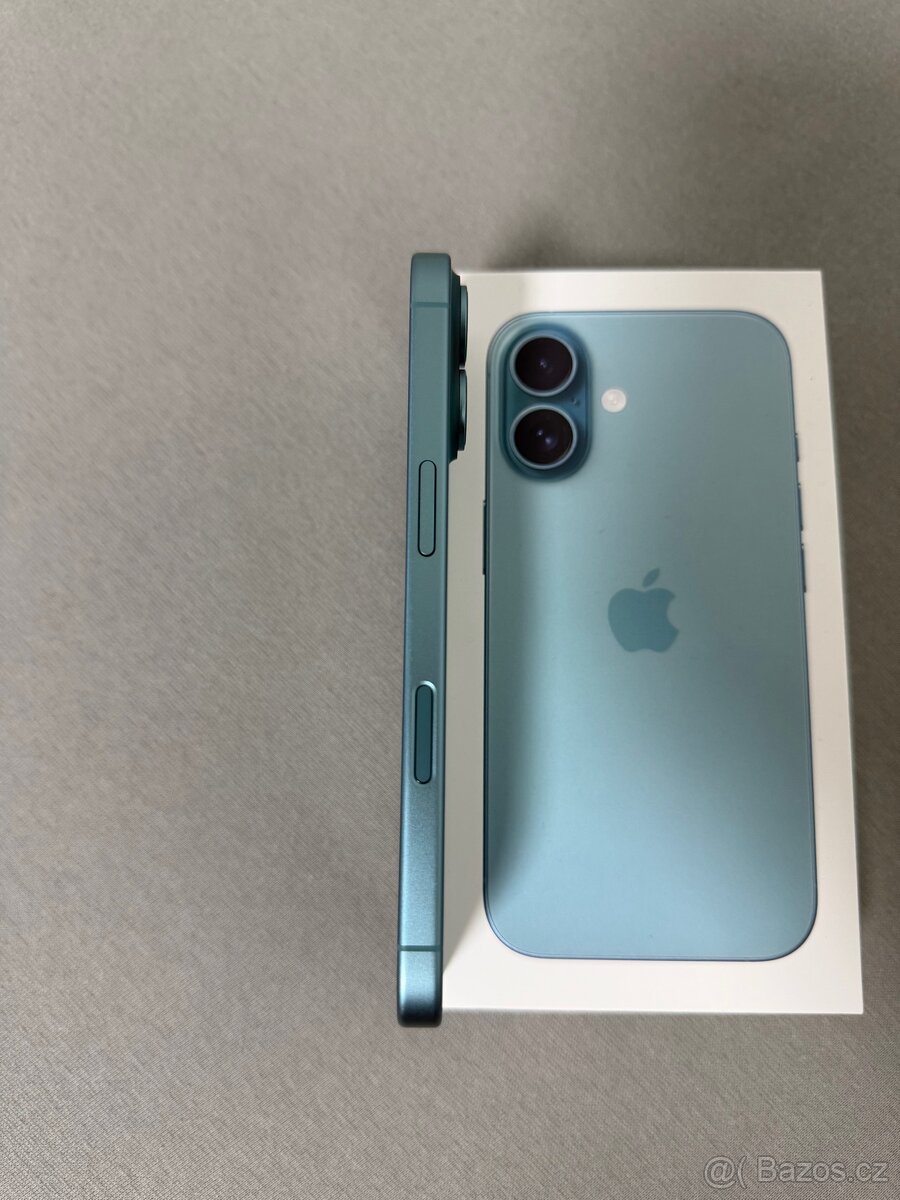Mobilní telefon Apple iPhone 16, 128 gb, 98%, modrozelený - 7