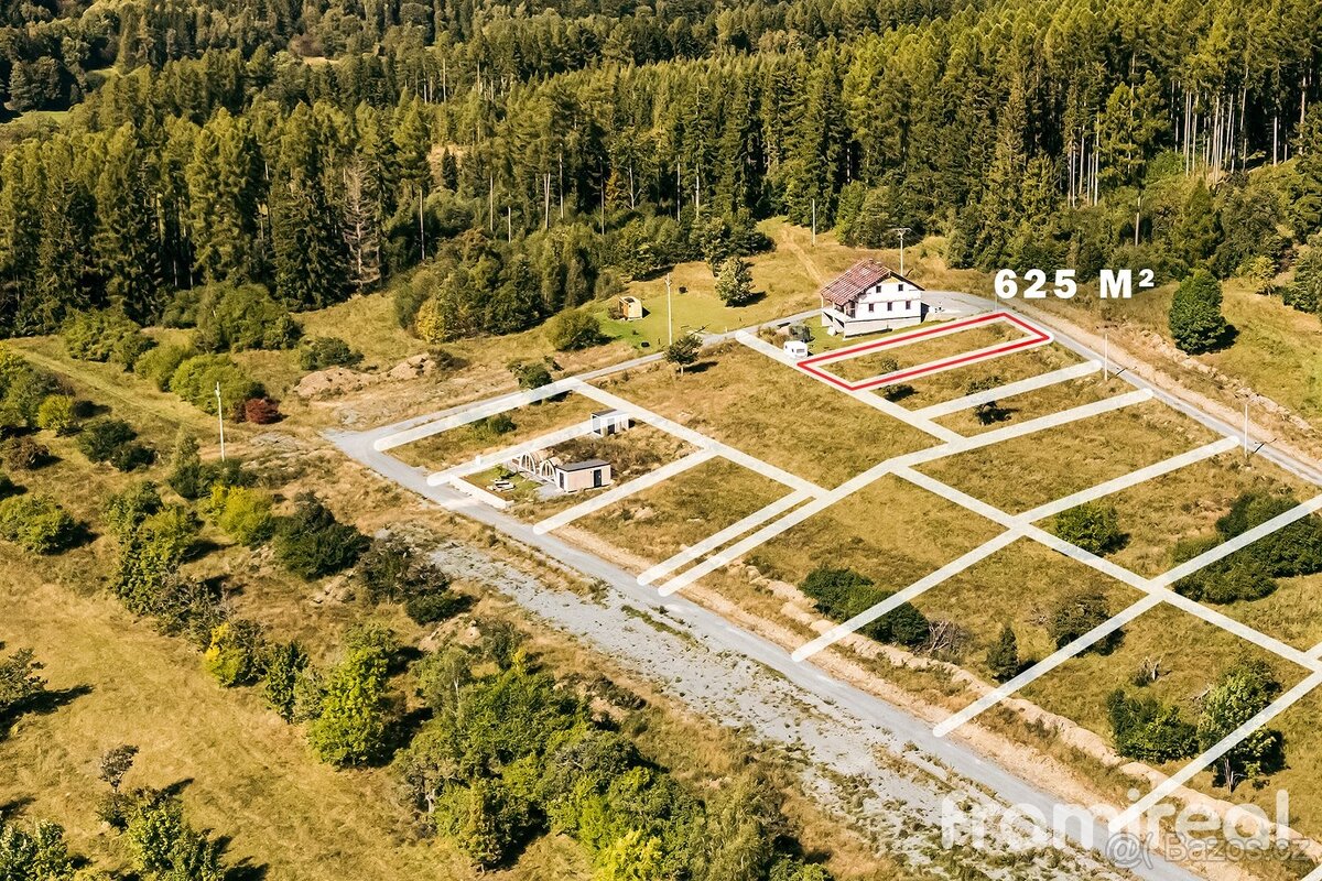 Prodej, Pozemky, 625 m² - Václavov u Bruntálu - Horní Václa - 7