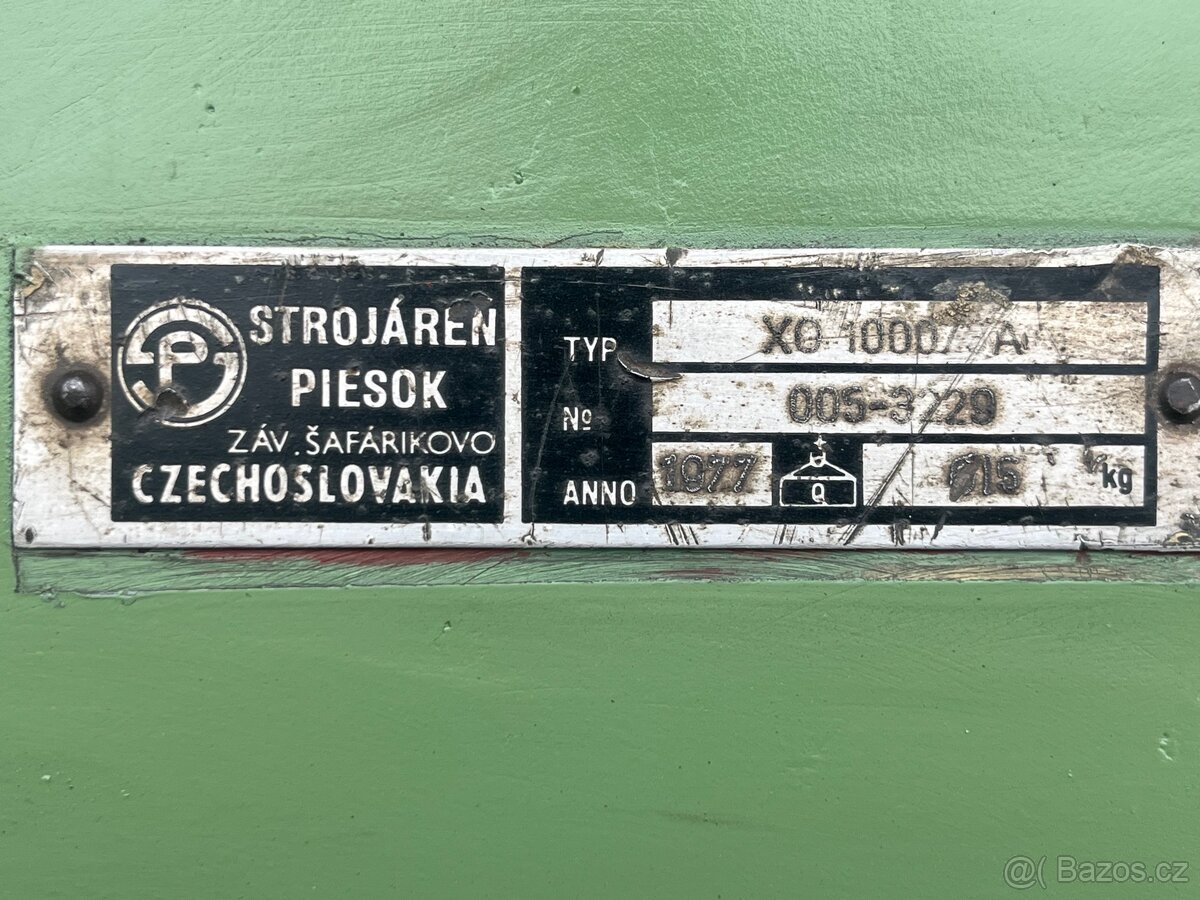 Ruční ohýbačka xo 1000/3 - 7