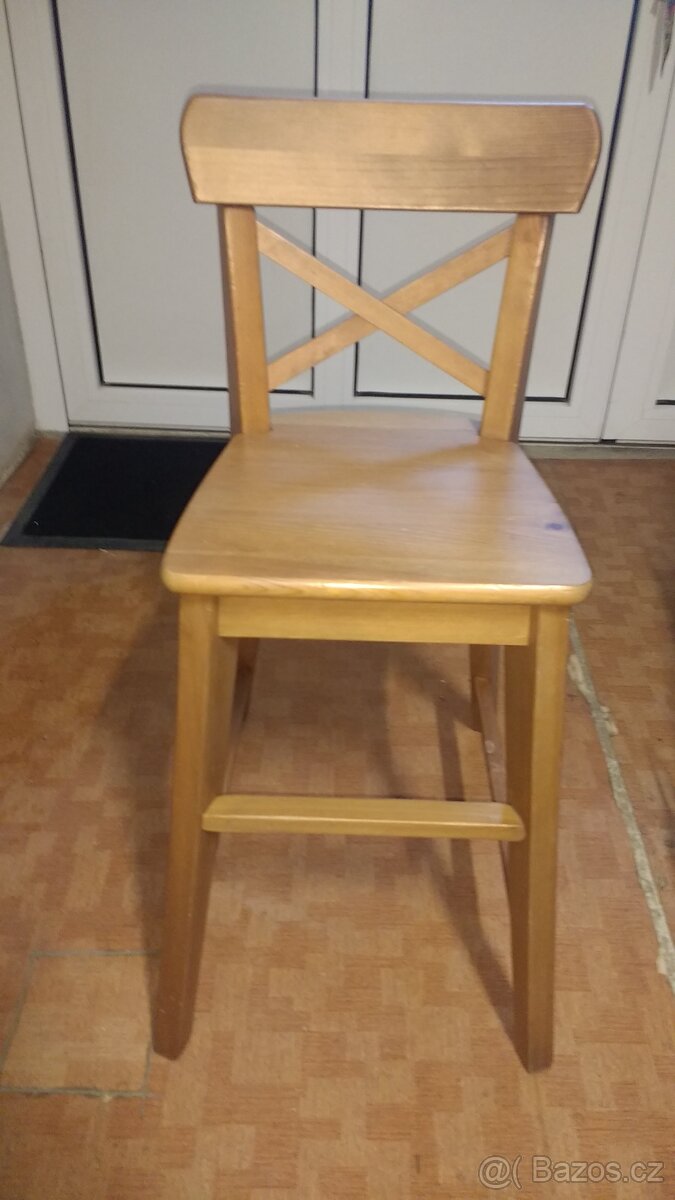 Dětská dřevěná židle IKEA Ingolf - 7