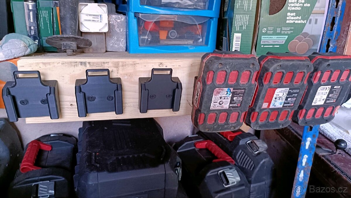 Držák baterie PARKSIDE X20V – 3D tisk - 7