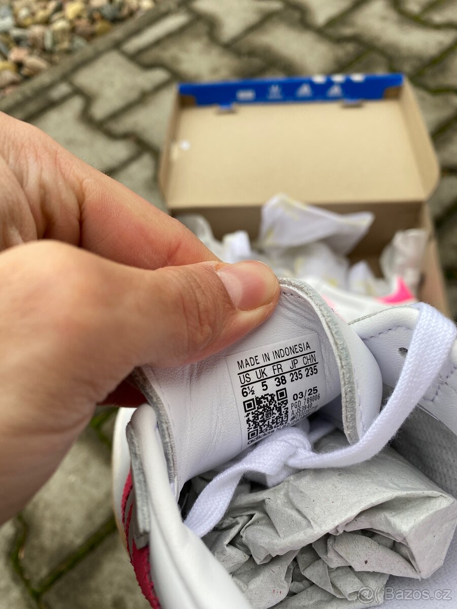 🤍🩷 Adidas Samba White Pink - 7