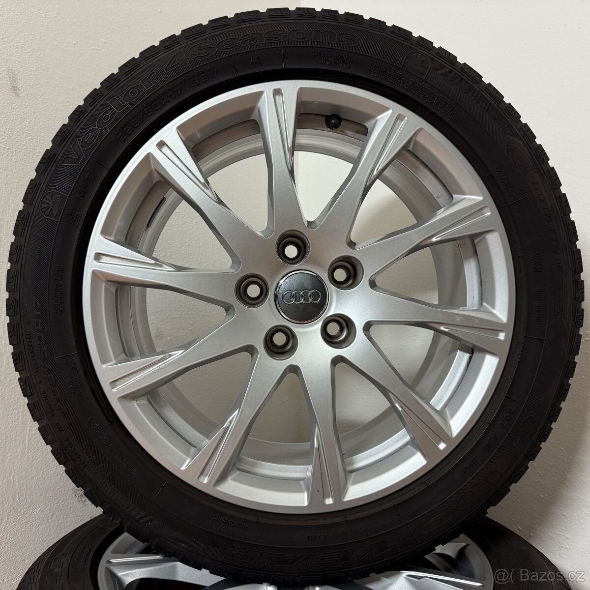 AUDI A4 B9 5x112 R17 ET38+CELOROČNÍ 225/50R17 5mm - 7