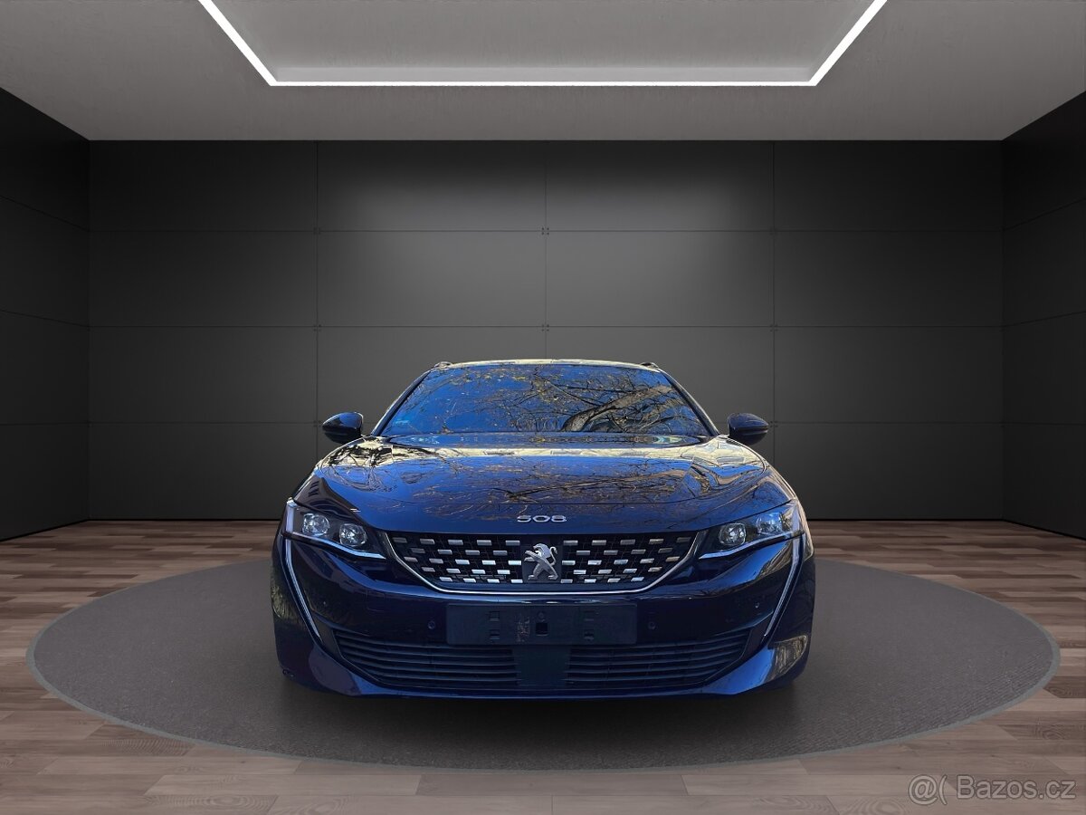 Peugeot 508 GT, 165kw, PHEV, pěkný vůz, DPH, SOH 96.8% - 7