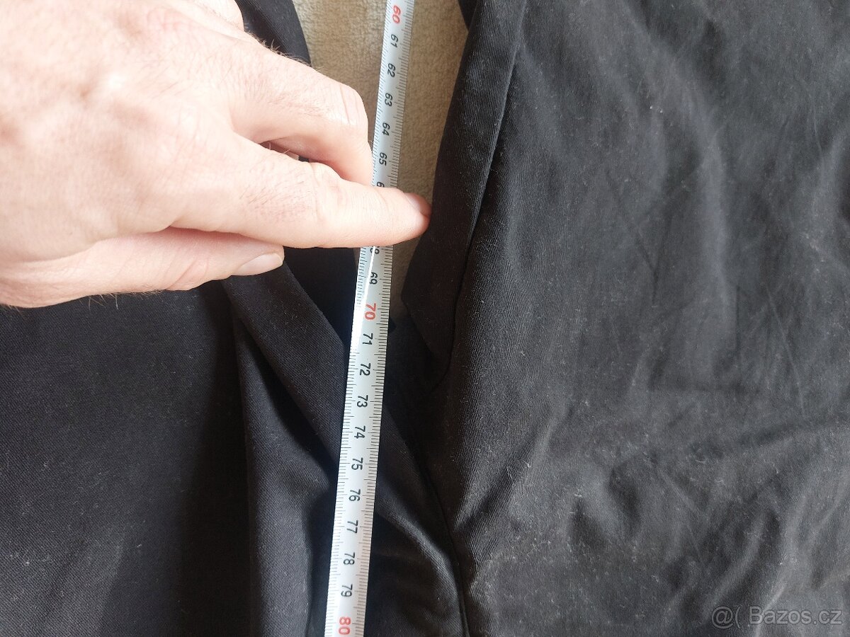 Pánské černé chinos kalhoty Reserved slim fit vel. 31 - 7