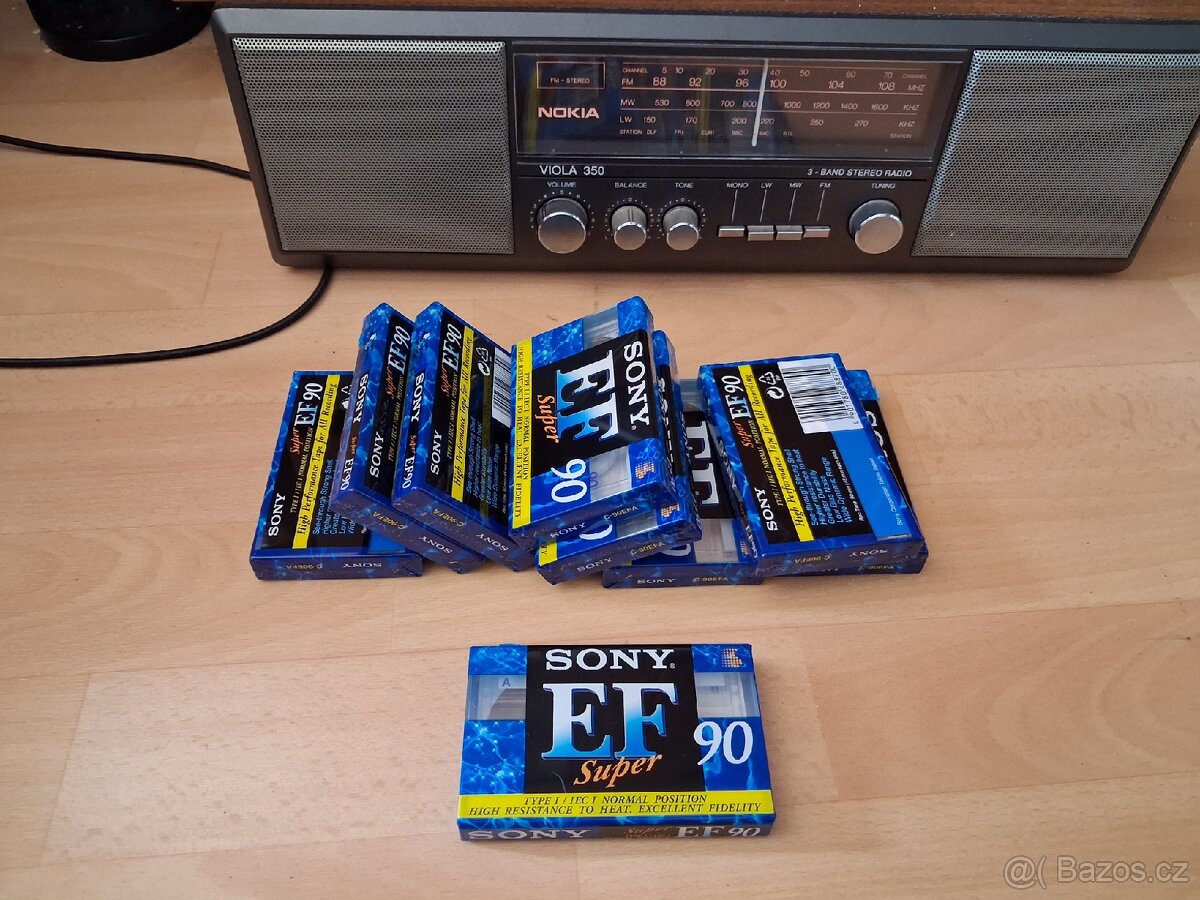 Audio kazety Sony EF90 - 7