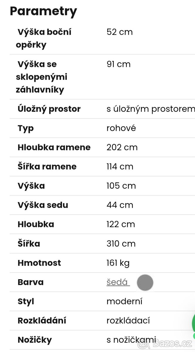 Rohová sedací souprava - 7