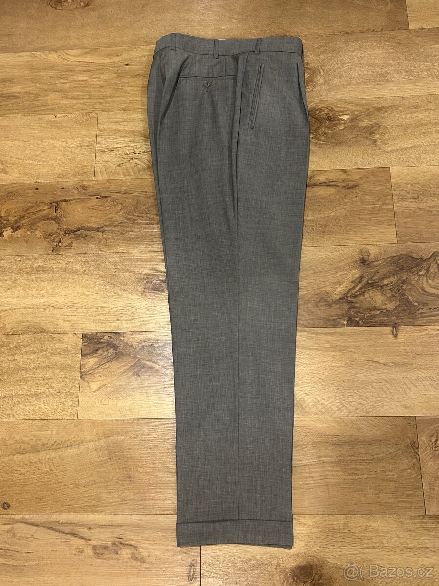 PÁNSKÝ SPOLEČENSKÝ ŠEDÝ OBLEK vel. 50 - 7