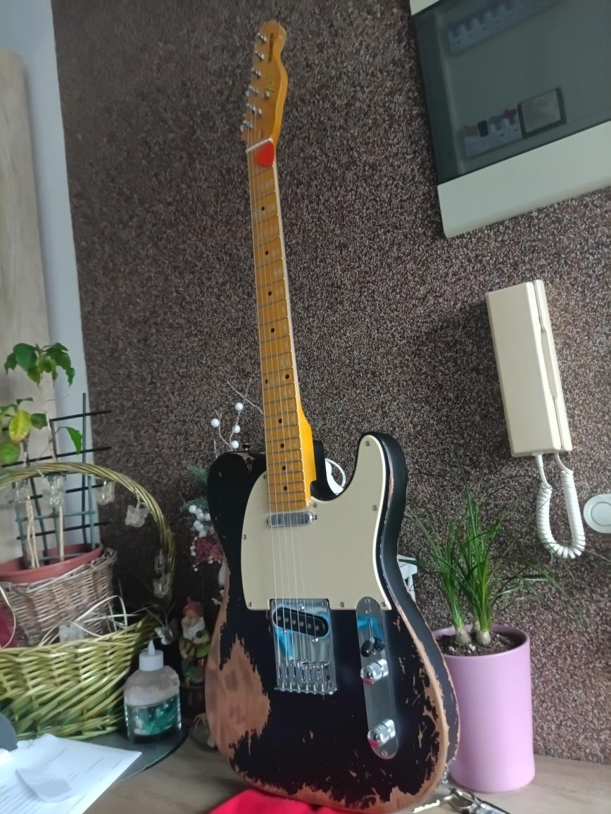 Elektrická kytara telecaster relic - 7