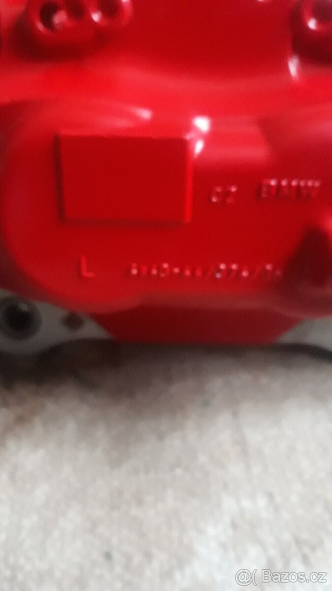 BMW m performance třmeny nova sada originální - 7