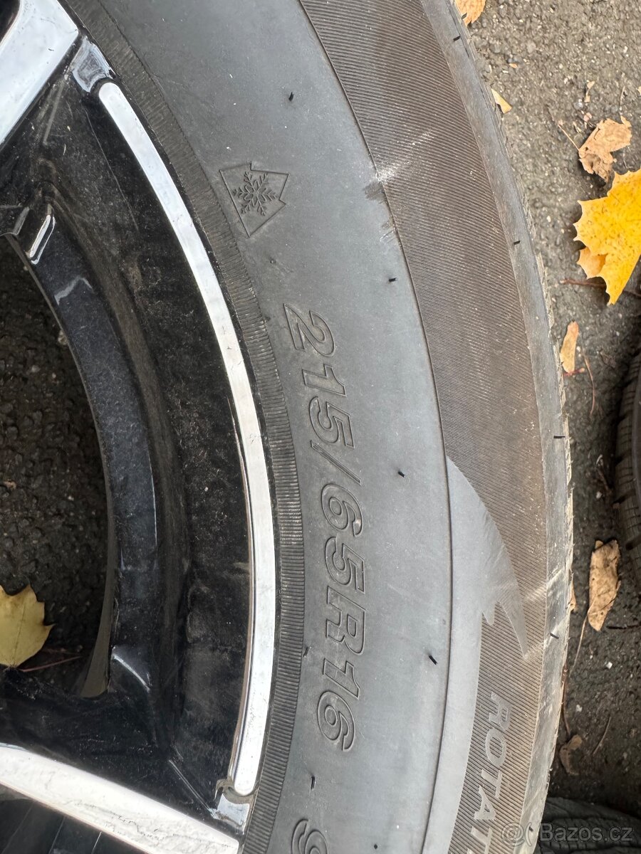 Alu kola + zimní pneu - 7
