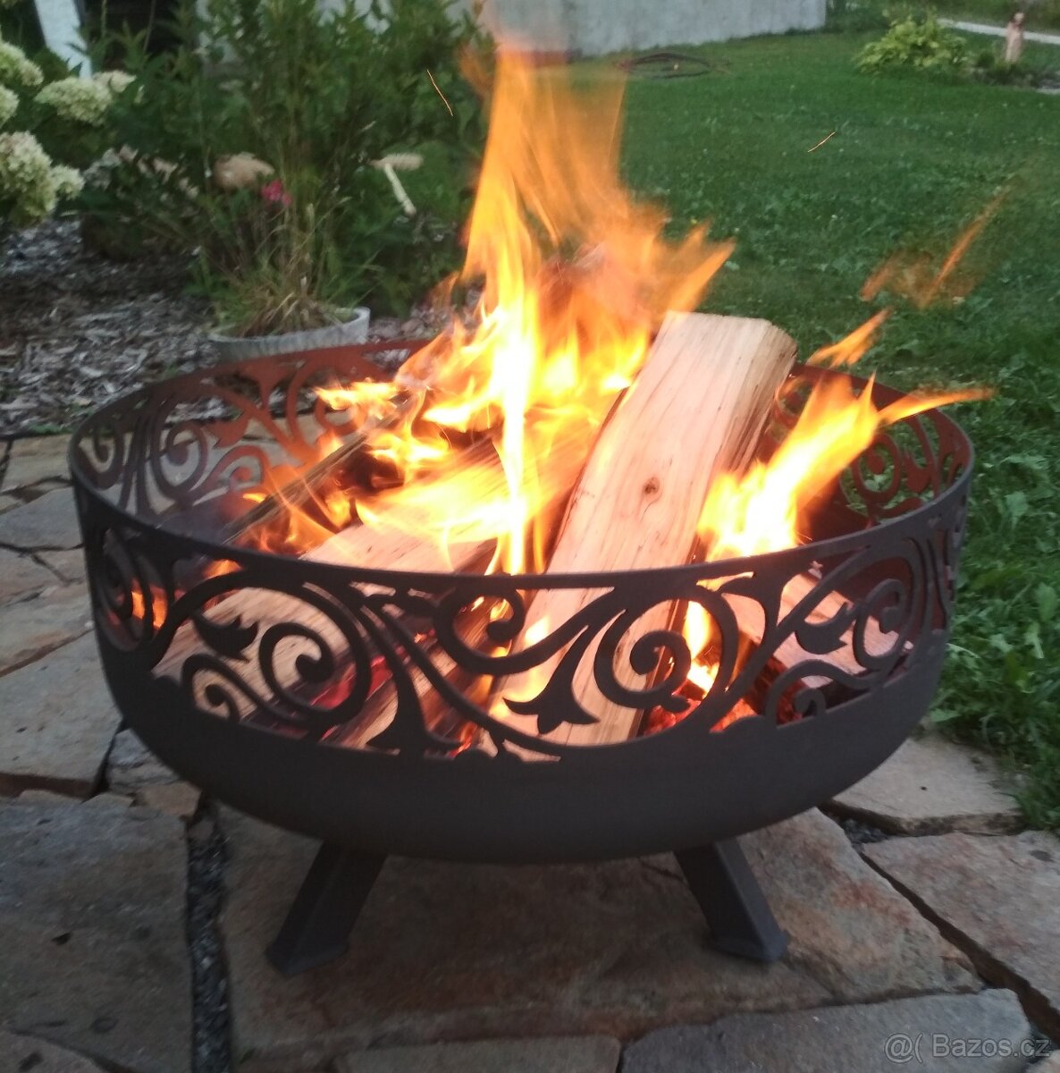 Ocelové přenosné ohniště - 7