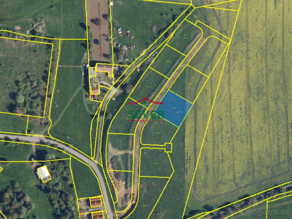 Prodej, pozemek, OV, Řehlovice, Habří - 7