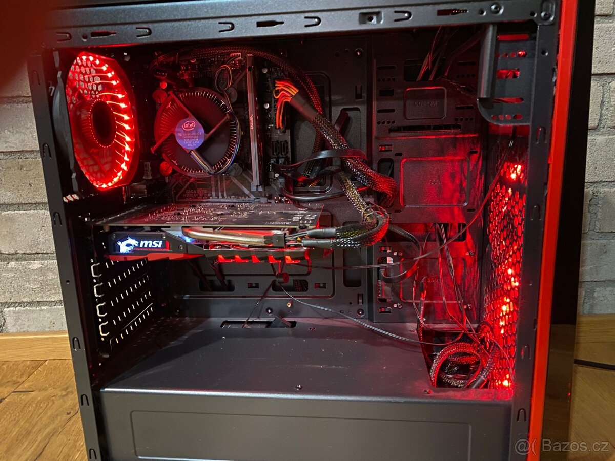 Herní PC: GTX 1050 Ti, 2 TB, Intel i5-9400F, 16 GB RAM - 7