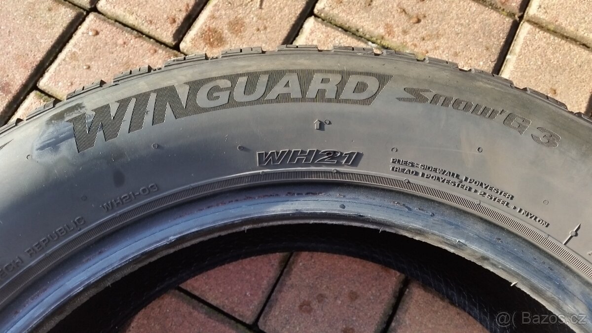 Zimní pneumatiky NEXEN 195/60 R16 2x6,5mm rok 2024 - 7