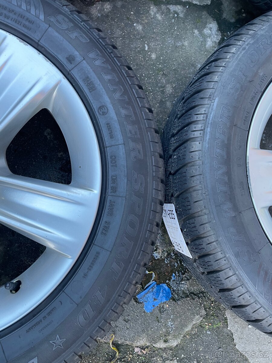 Alu kola 5x120 včetně zimních pneu 225/55R16 - 7