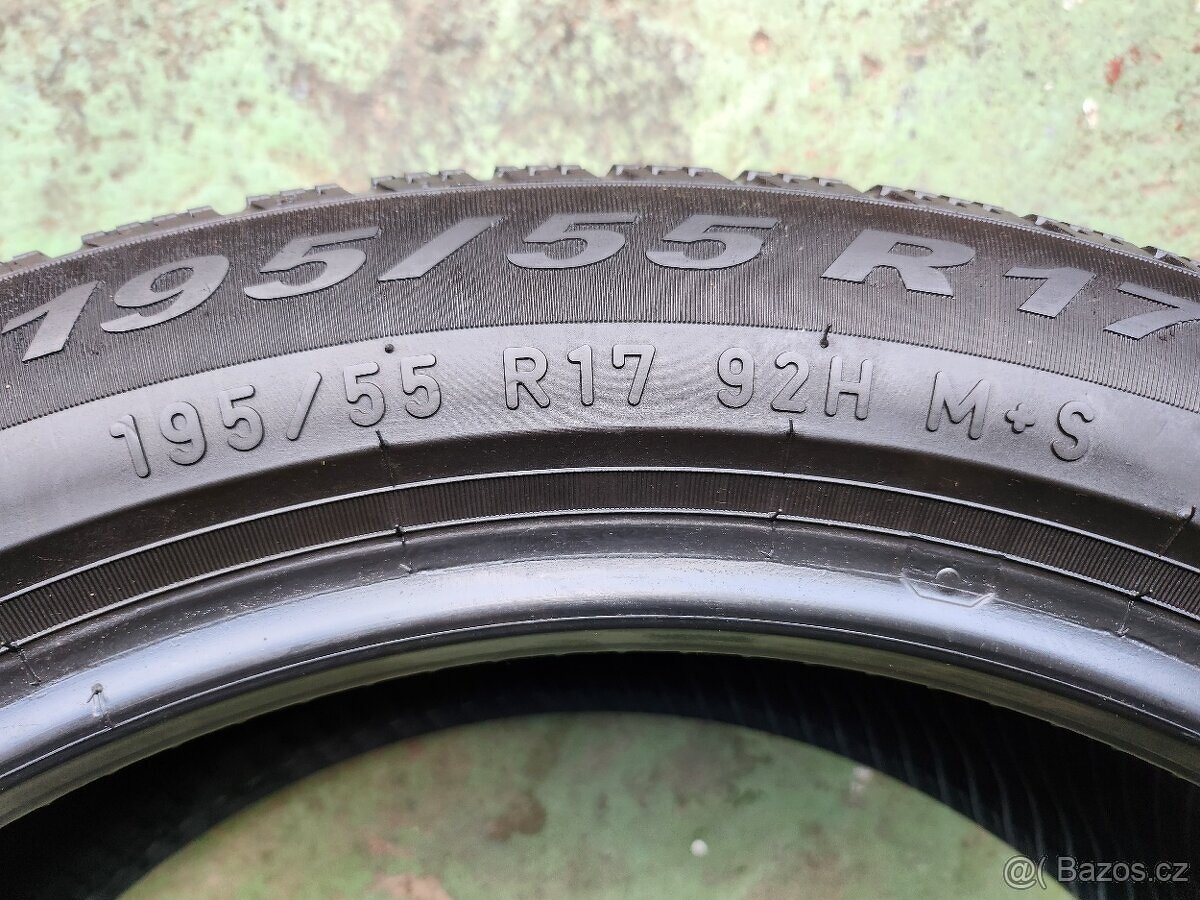 Pár zimních pneu Pirelli Snowcontrol Serie-3 195/55 R17 XL - 7