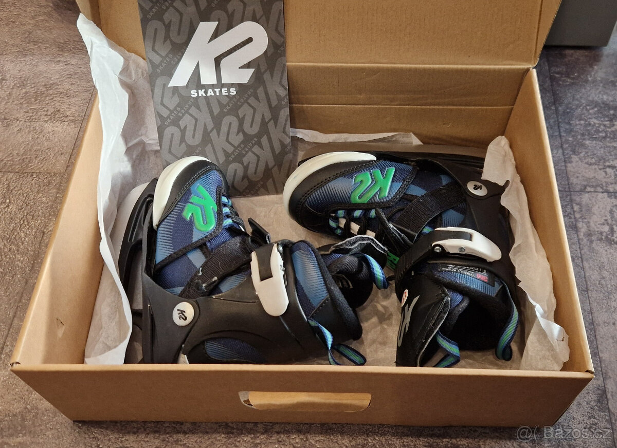 prodám svítící brusle K2 - 7