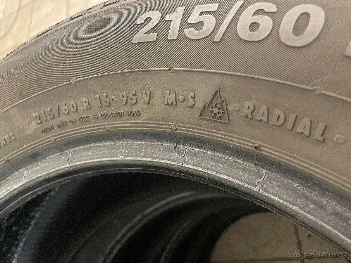 Continental Winter Contact 215/60 R16 95V 4Ks zimní pneu - 7