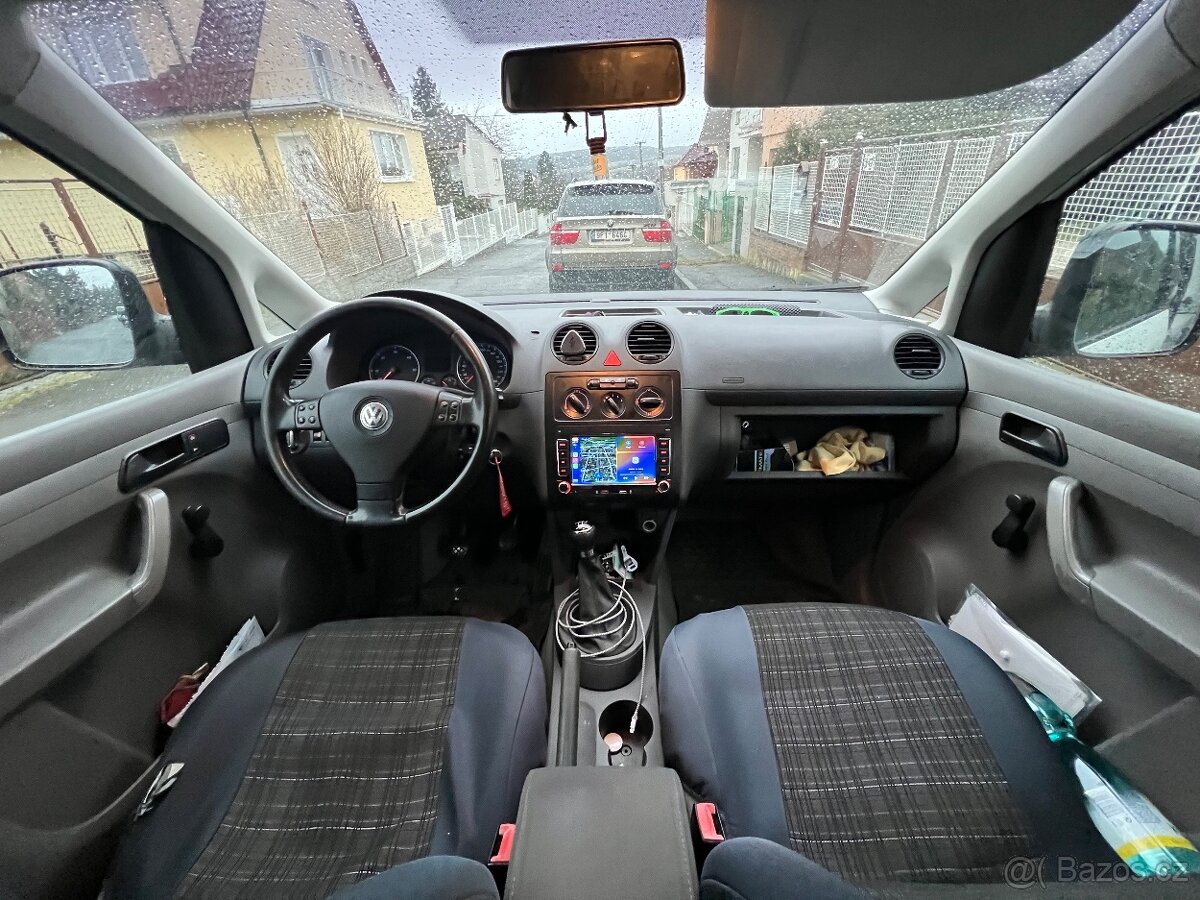 Volkswagen Caddy 1.9TDI 77kw 5míst tažné CarPlay Spaní - 7