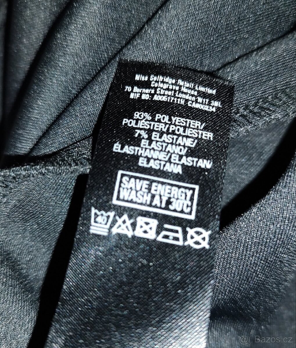 Černé šaty - L - 7