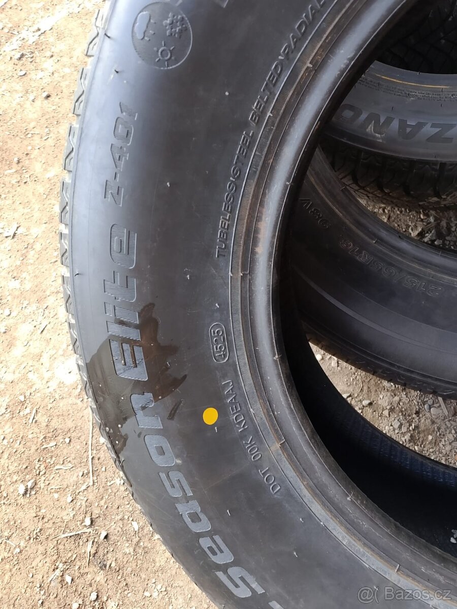 215/65/16 98v Trazano - celoroční pneu 4ks - 7