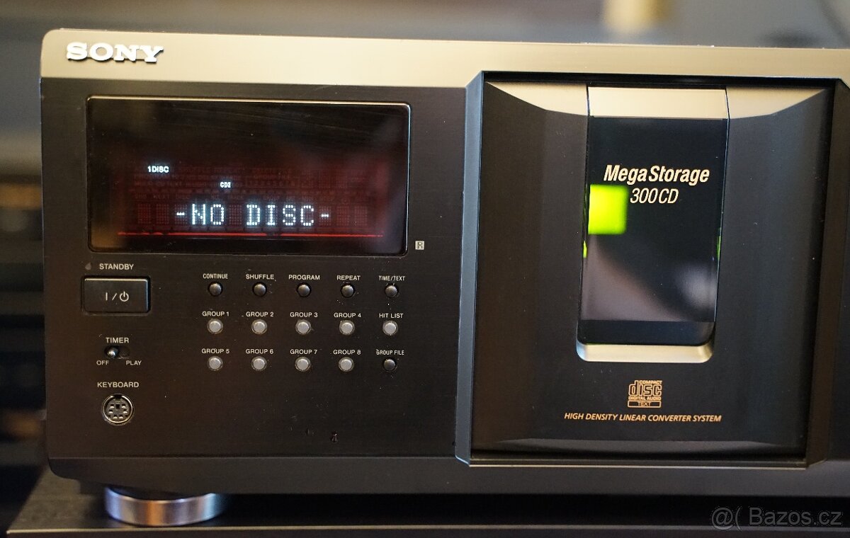 SONY CDP CX335 MEGA STORAGE 300 CD - 7