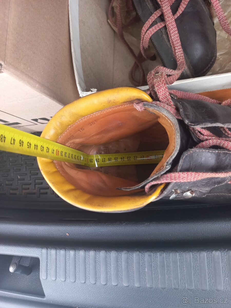 Retro lyžařské boty Botas - 7