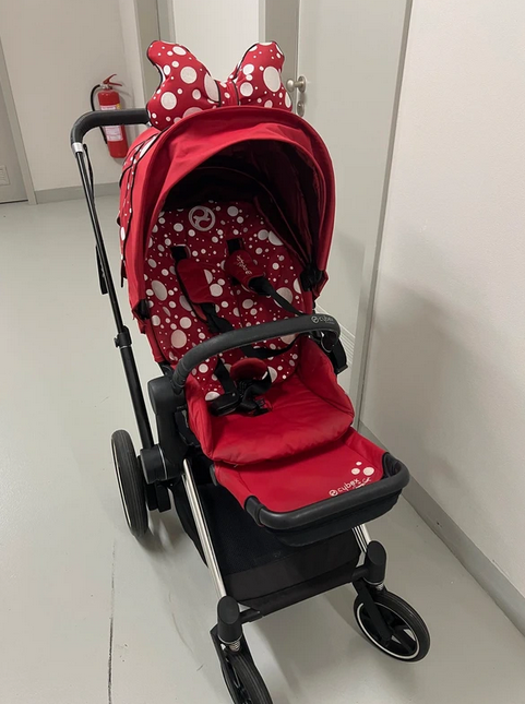 Kočárek Cybex E-Priam petticoat red - 7