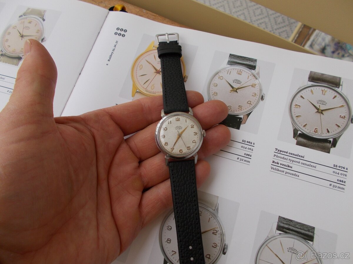 oblibene rare hodinky prim Pavouk rok 1961 Šupináč - 7