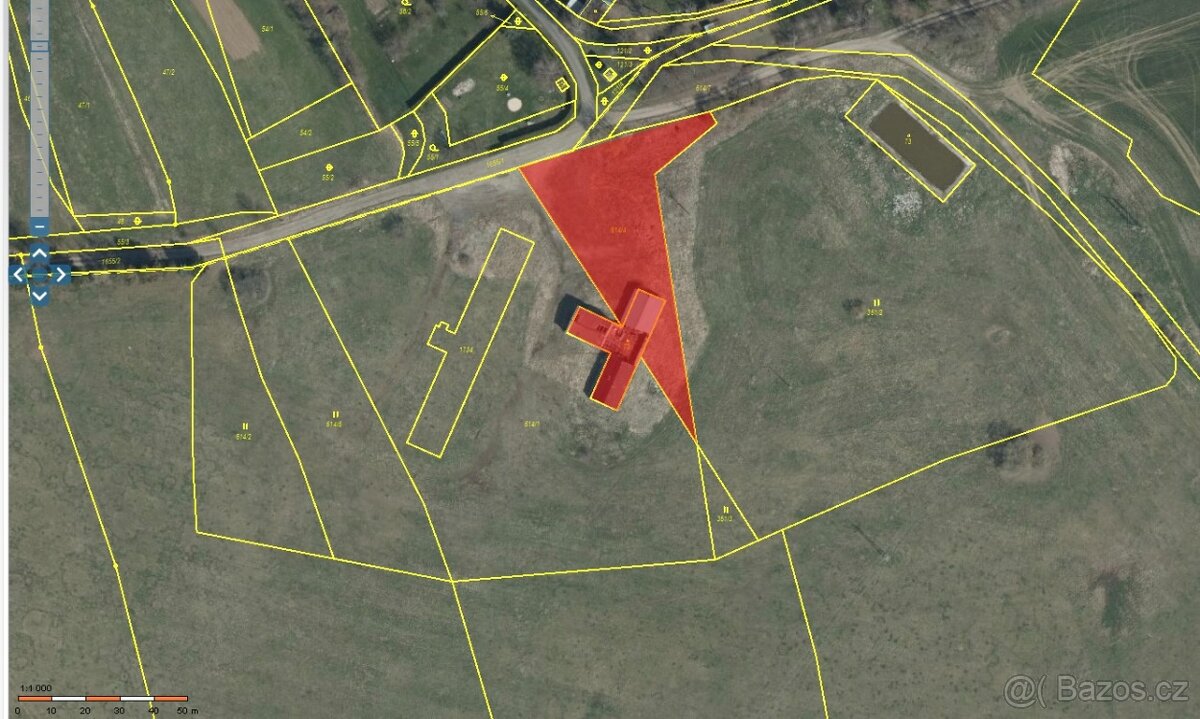 Nádherný stavební pozemek Kojšovice u Toužimi 2641m2 - 7