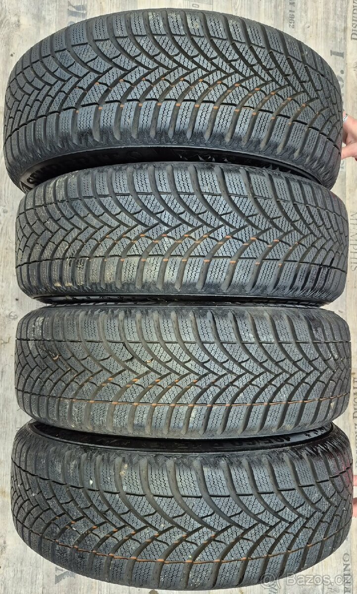 Zimní kola 185/60 R15 – originál VW, 5×112, ET39 - 7