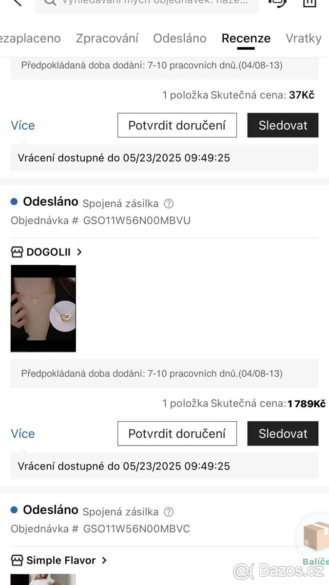 Náhrdelník HEARTS - 7